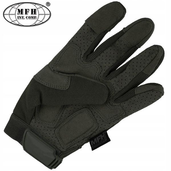 Тактичні рукавички MFH Action Oliv S M L XL 15843B-XL фото