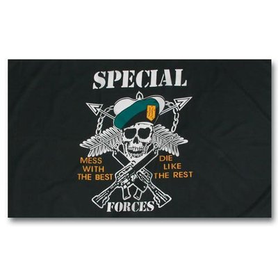 Прапор motif U.S. SPEC.FORCES Mil-Tec® 90x150 см (16789000) 16789000 фото