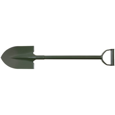 Военная лопата стальная MFH D-образная ручка, Type I Olive, Olive 27017 фото