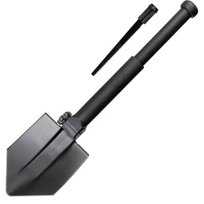 Саперна лопата складна MFH з пилою - Black 27026 фото