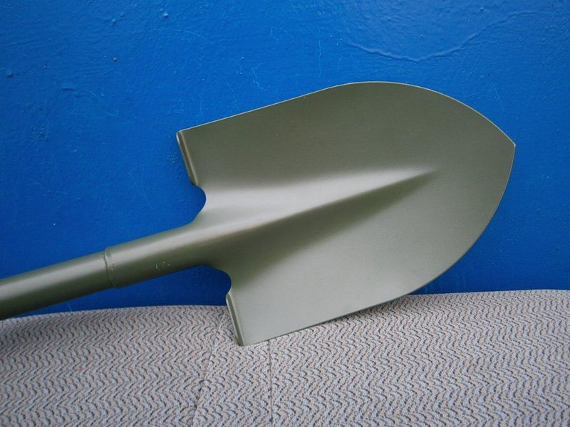 Військова лопата сталева MFH D-подібна ручка, Type I Olive, Olive 27017 фото
