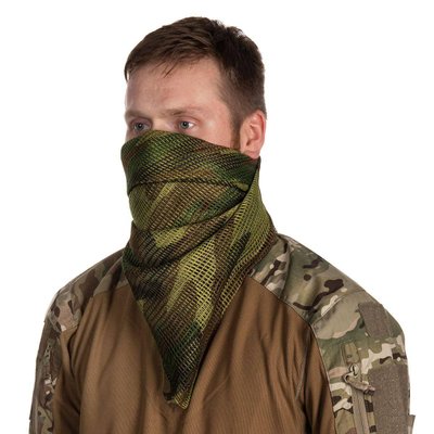 Снайперський Маскувальний шарф-сітка Mil-Tec® Woodland 12625020 фото