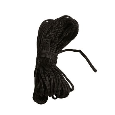 Туристична мотузка-шнур Mil-Tec® 15 м Black 15946102 фото