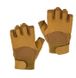 Перчатки без пальцев ARMY Gloves Short Fingers - Dark Coyote размер S 867 фото 1