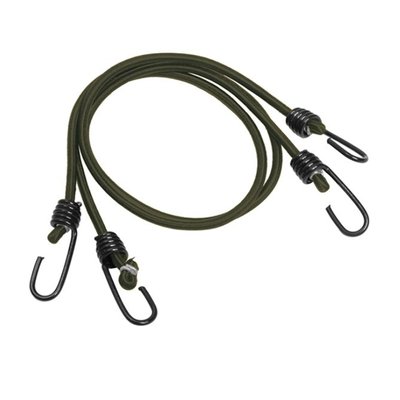 Військові мотузкові гачки Mil-Tec® Гумові 2 шт. Olive 15947001 фото