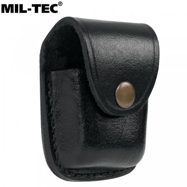Шкіряний чохол для запальнички Mil-Tec® Чорний 15216002 фото