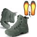 Військово-тактичні водонепроникні шкіряні черевики OLIV з зігрівальною устілкою USB KT1-1244-45 фото 1
