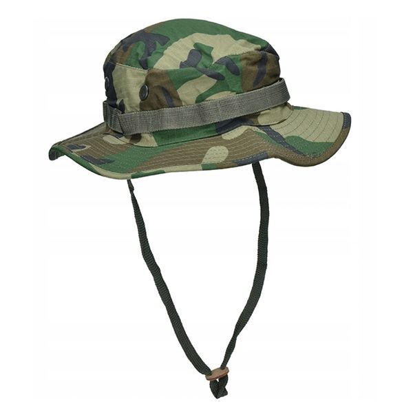 Панама Mil-Tec® Boonie Hat (12325020) Woodland S, M, L, XL, XXL 12325020-906 фото