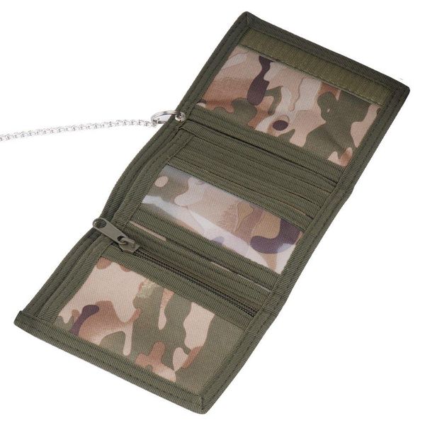 Міцний гаманець із ланцюжком Mil-Tec® Woodland 15811049 фото
