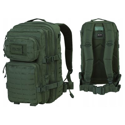 Рюкзак Тактичний Mil-Tec® Large Assault Pack Laser Cut 36L OLIVE 14002701 фото
