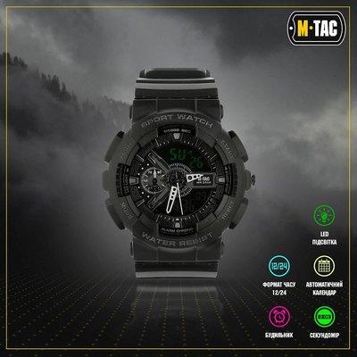 M-Tac часы Sport Black 1501 фото