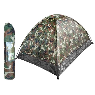 Двухместная палатка Mil-Tec® Iglo Woodland 14207020 фото