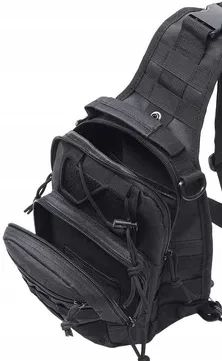 Рюкзак для виживання на плече 20-40 л BLACK 596 фото