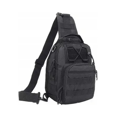 Рюкзак для виживання на плече 20-40 л BLACK 596 фото