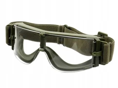 Панорамні вентильовані тактичні окуляри - Olive 991 фото