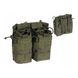 Подвійна сумка для магазинів 7,62 AK M14 MOLLE - Oliv Mil-Tec® 13497001 фото 1
