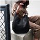 Женская сумка с экокожи Винтаж Черная 2401 фото 5
