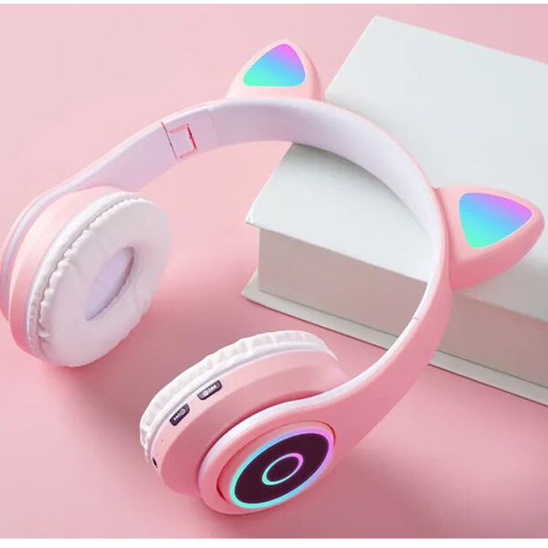 Бездротові Bluetooth Навушники B39M Рожеві 2448 фото