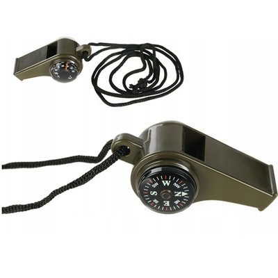 Свисток с компасом и термометром Mil-Tec® 16327000 фото