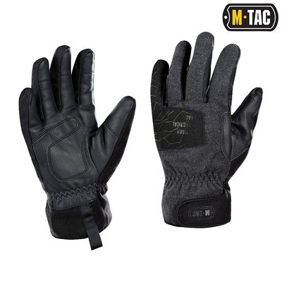 M-Tac рукавички Зимові Extreme Tactical Dark Grey S M L XL 26-XL фото