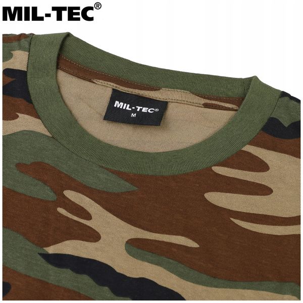 Бавовняна футболка Mil-Tec® Woodland S 11012020-905 фото