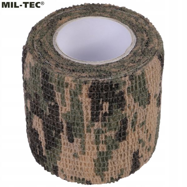 Військова еластична маскувальна стрічка Mil-Tec® AT DIGITAL 15933070 фото