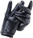 Класичні чоловічі рукавички шкіряні чорні L 1217 фото 3