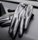 Класичні чоловічі рукавички шкіряні чорні L 1217 фото 4