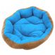 Подушка-лежанка для собаки Aptel 38 см x 33 см Коричнева-синя AG602 фото 1