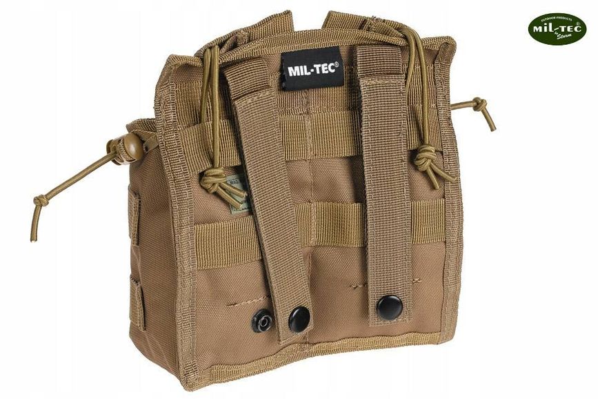 Подвійна сумка для магазинів 7,62 AK M14 MOLLE - COYOTE Mil-Tec® 13497019 фото