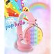 Бездротові bluetooth-навушники Poppy Game зі світлодіодною підсвіткою Рожеві 2456 фото 2