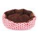 Подушка-лежанка для собаки Aptel 35 cm x 37 см Рожева AG602A фото 1