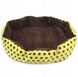 Подушка-лежанка для собаки Aptel 35 cm x 37 см Жовта AG602I фото 1