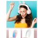 Бездротові bluetooth-навушники зі світлодіодною підсвіткою Рожеві 2455 фото 2