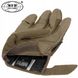 Тактичні рукавички MFH Action Coyote S M L XL 15843R-XL фото 8