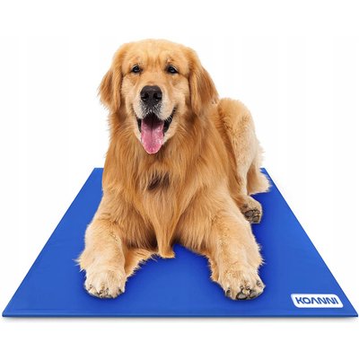 Охлаждающая лежанка для собаки KOANNI 90 cm x 50 Синяя 2405 фото