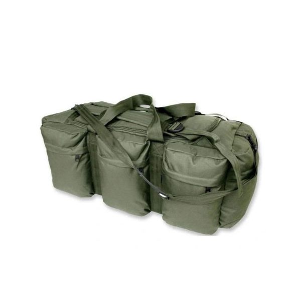 Тактична сумка-рюкзак Mil-Tec® Combat Duffle Bag Tap 98 л Olive 13846001 фото