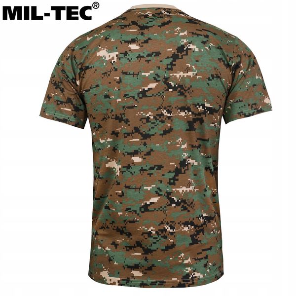 Бавовняна футболка Mil-Tec® Digital Woodland S 11012071-905 фото