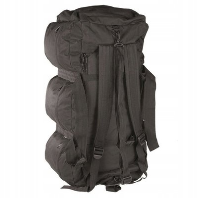 Тактическая сумка-рюкзак Mil-Tec® Combat Duffle Bag Tap 98 л Black 13846002 фото