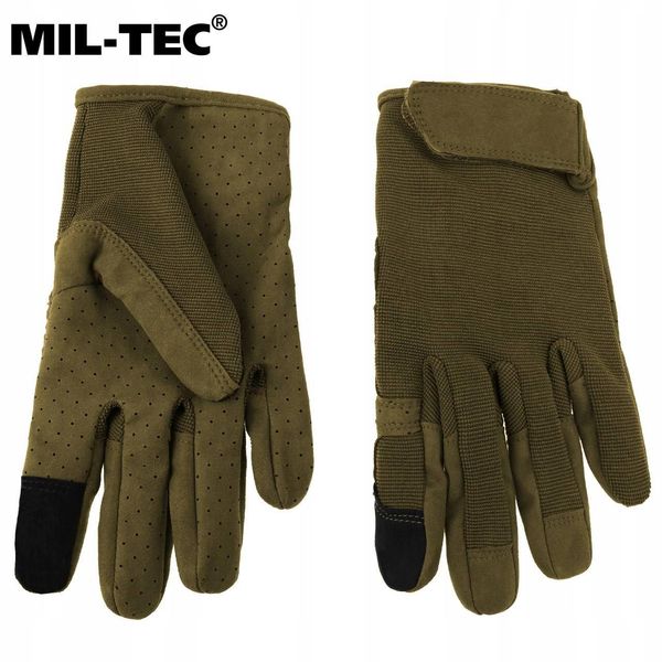 Тактичні рукавички Combat Touch Mil-Tec® Olive 12521101-XXL фото