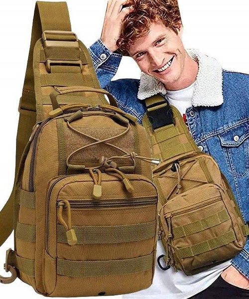 ТАКТИЧНА сумка Рюкзак на плече COYOTE 767 фото