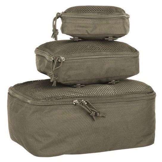 Набір з 3-х сумок органайзерів Mil-Tec® Oliv 16003801 фото