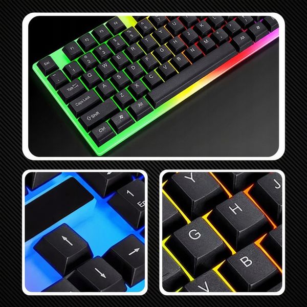 Набор Игровая клавиатура и мышка с подсветкой TF230 2463 фото